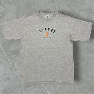 Vintage 90s Lee Sport San Francisco Giants Baseball Embroidered Grey T Shirt -XL